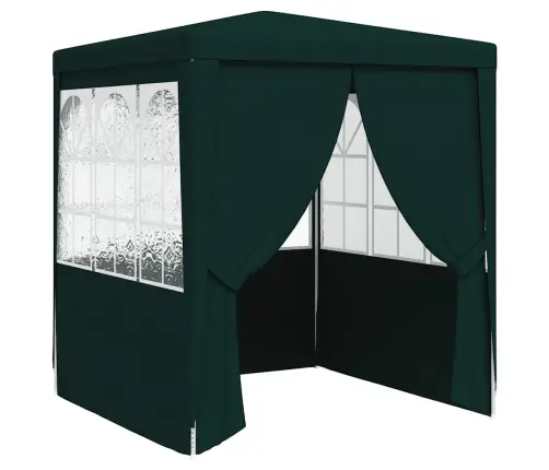 Dārza Nojume Ar Sānu Sienām, Profesionāla, 2X2 M, Zaļa, 90 G/M² Vidaxl