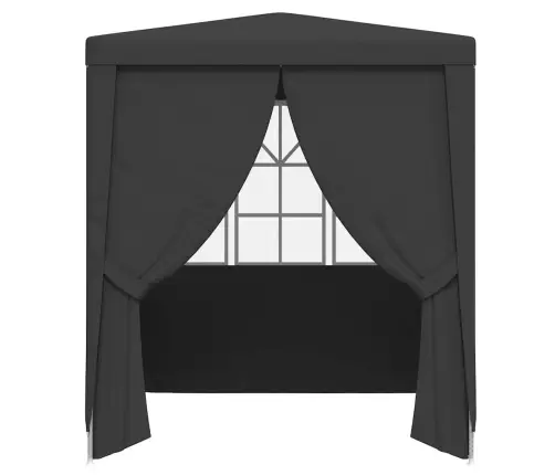 Proginė Palapinė Sienomis, Antracito, 2,5X2,5M, 90G/M²