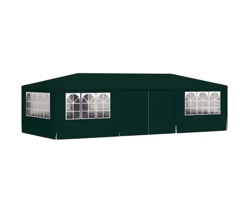 Dārza Nojume Ar Sānu Sienām, Profesionāla, 4X9 M, Zaļa, 90 G/M² Vidaxl