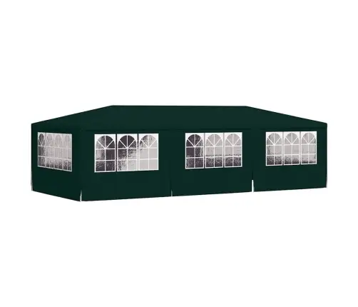 Dārza Nojume Ar Sānu Sienām, Profesionāla, 4X9 M, Zaļa, 90 G/M² Vidaxl