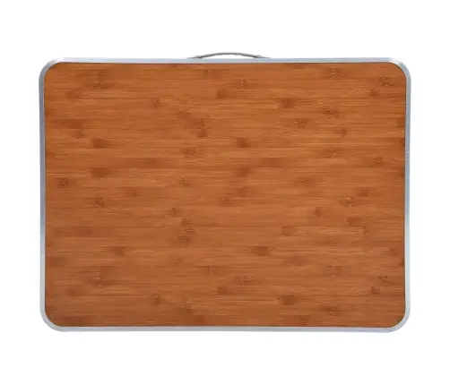 Saliekams Kempinga Galds, Metāla Rāmis, 80X60 Cm Vidaxl