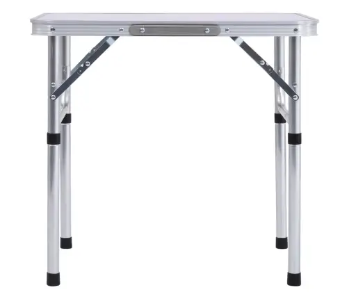 Kokkupandav Matkalaud, Valge, Alumiinium 60 X 45 Cm