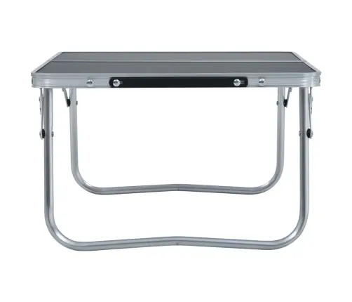 Sulankstomas Stovyklavimo Stalas, Pilkas, 60X40cm Aliuminis
