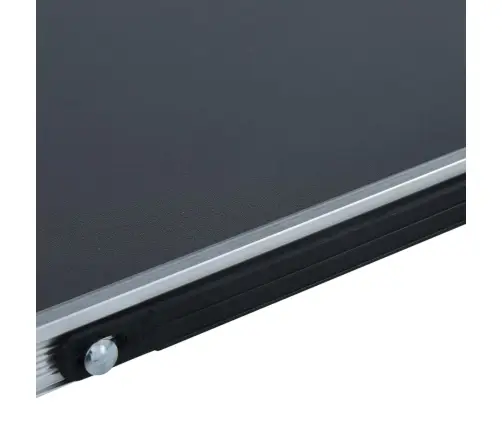 Sulankstomas Stovyklavimo Stalas, Pilkas, 60X40cm Aliuminis