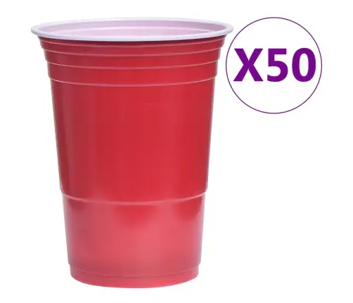 Õllepongi Komplekt, 0,5 L, Plast