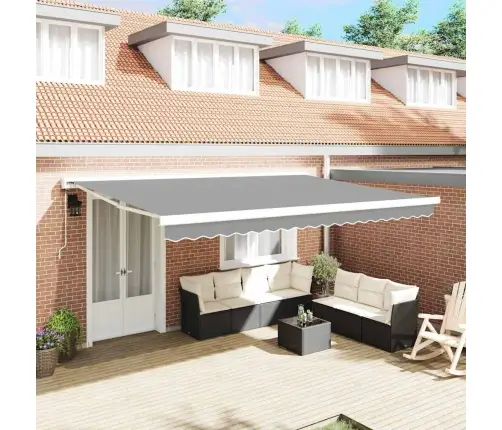 Markizės Rėmas Balta 450 × 300 Cm Aliuminis