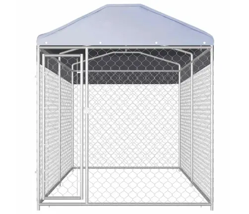 Katusega Koeraaed Varikatusega 382 X 192 X 225 Cm