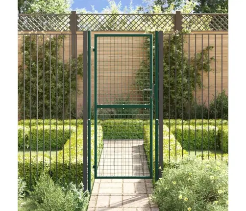 Aiavärav Terasest 100 X 200 Cm Roheline