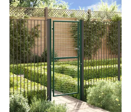 Aiavärav Terasest 100 X 200 Cm Roheline