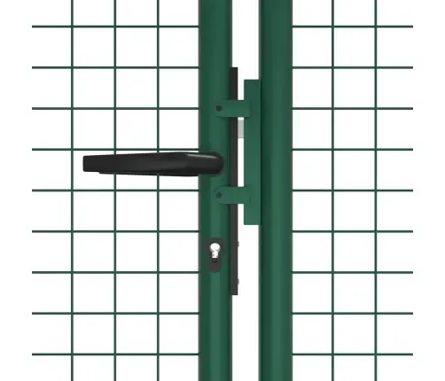 Sieta Žoga Vārti, Zaļi, 390X125 Cm, Tērauds Vidaxl