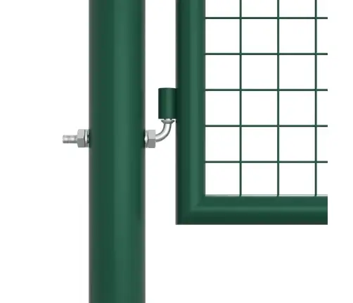 Sieta Žoga Vārti, Zaļi, 390X125 Cm, Tērauds Vidaxl