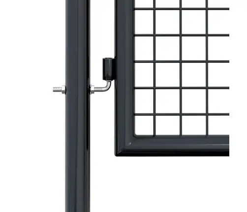 Tinkliniai Sodo Vartai, Cinkuotas Plienas, 100X200 cm Pilki