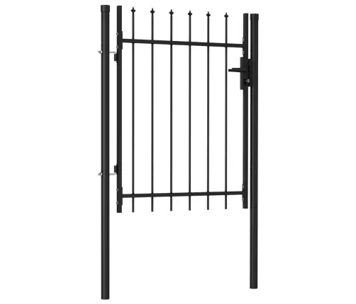 Varteliai Su Smailiais Viršugaliais, Juodi, 1X1,2M, Plienas