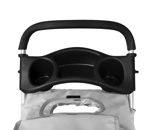 Dzīvnieku Ratiņi Suņiem Un Kaķiem, Saliekami, Pelēki Vidaxl