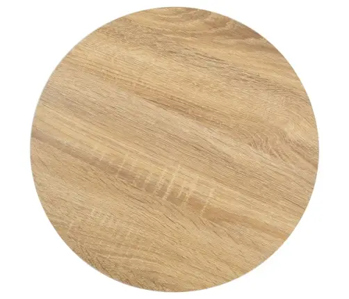 Bistro Galds, Gaiši Brūns, 40 Cm, Mdf Vidaxl