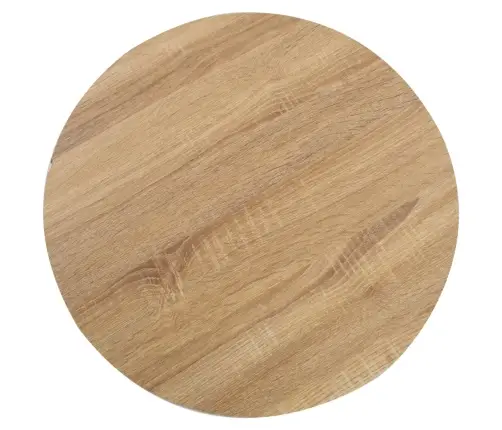 Bistro Galds, Gaiši Brūns, 50 Cm, Mdf Vidaxl