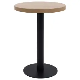 Bistroolaud, Helepruun, 60 cm Mdf