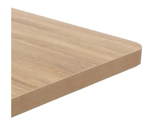 Bistro Galds, Gaiši Brūns, 50X50 Cm, Mdf Vidaxl