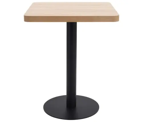 Bistroolaud, Helepruun, 60 X 60 cm Mdf