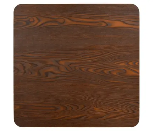 Bistro Galds, Tumši Brūns, 60X60 Cm, Mdf Vidaxl