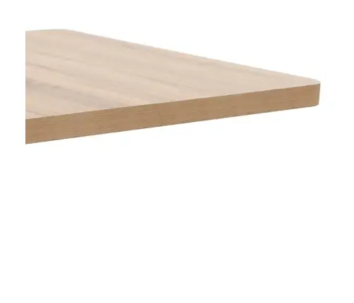 Bistro Galds, Gaiši Brūns, 80X80 Cm, Mdf Vidaxl