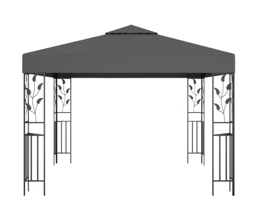 Dārza Nojume, 3X3 M, Antracītpelēka Vidaxl