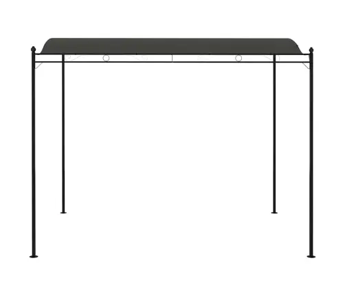 Dārza Nojume, 3 X 2,4 M, Pelēka  Vidaxl