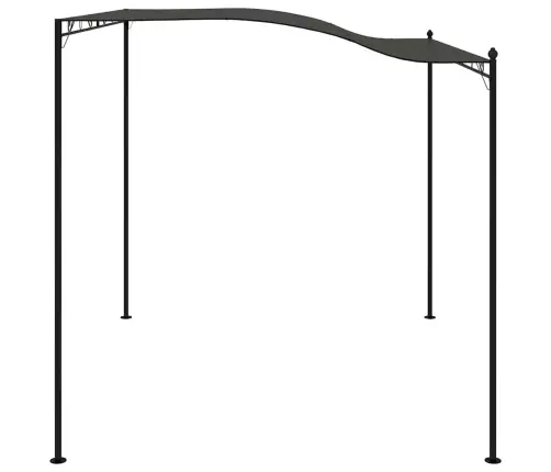 Dārza Nojume, 3 X 2,4 M, Pelēka  Vidaxl