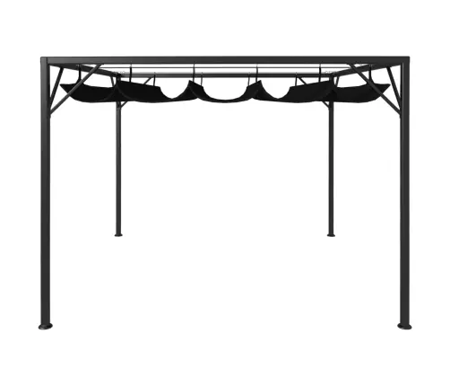 Aia Varjualune Eemaldatava Katusega 3 X 3 M Antratsiithall