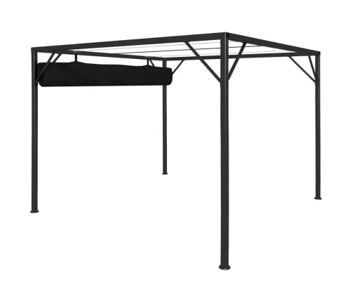 Aia Varjualune Eemaldatava Katusega 3 X 3 M Antratsiithall