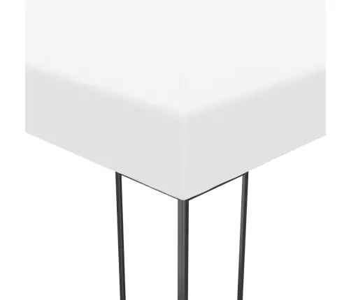 Dārza Nojume, Balta, 4X3X2,7 M, Pulvekrāsots Tērauds Vidaxl