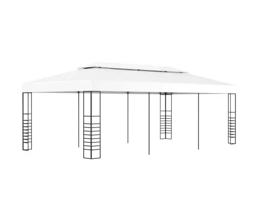 Dārza Nojume, 6X3 M, Balta Vidaxl