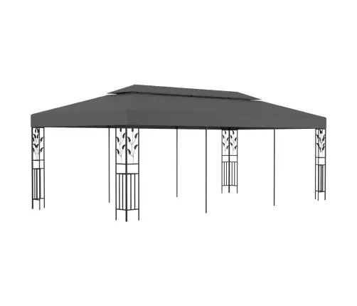 Pavėsinė, Antracito Spalvos, 3X6M