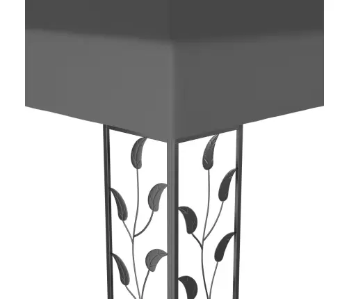 Pavėsinė, Antracito Spalvos, 3X6M