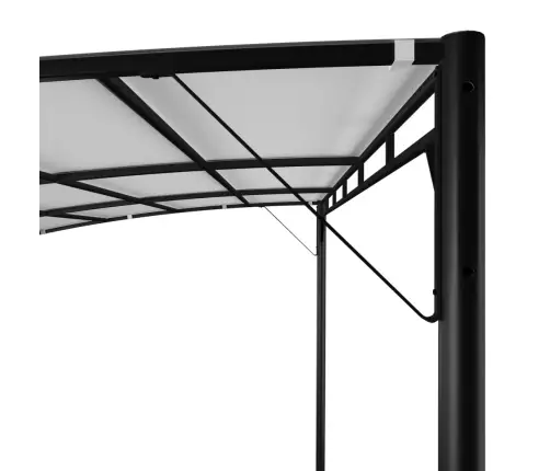 Dārza Nojume, 4X3X2,55 M, Krēmkrāsas Vidaxl