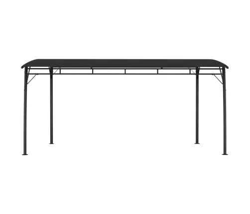 Dārza Nojume, 4X3X2,55 M, Antracītpelēka Vidaxl
