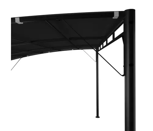 Dārza Nojume, 4X3X2,55 M, Antracītpelēka Vidaxl
