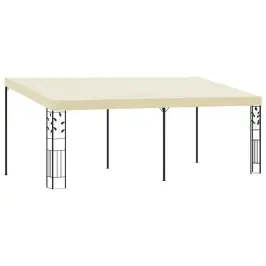 Prie Sienos Montuojama Pavėsinė, Kreminės Spalvos, 6X3X2,5M