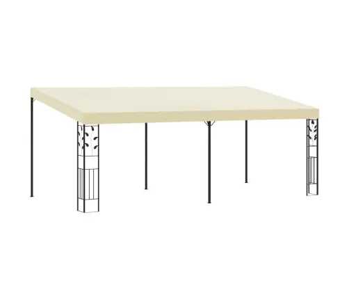 Prie Sienos Montuojama Pavėsinė, Kreminės Spalvos, 6X3X2,5M