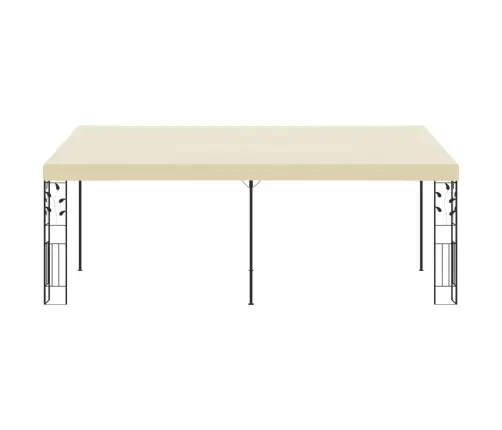 Prie Sienos Montuojama Pavėsinė, Kreminės Spalvos, 6X3X2,5M