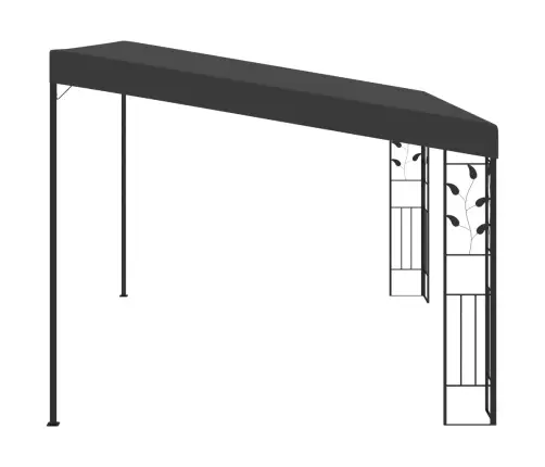 Seinale Kinnitatav Varjualune 4 X 3 X 2,5 M, Antratsiithall