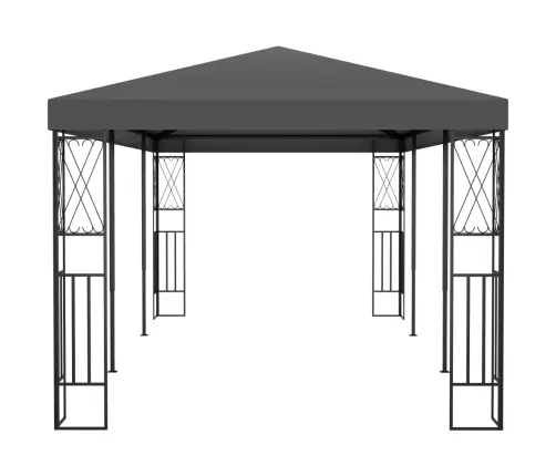 Dārza Nojume, 3X6 M, Antracītpelēks Audums Vidaxl