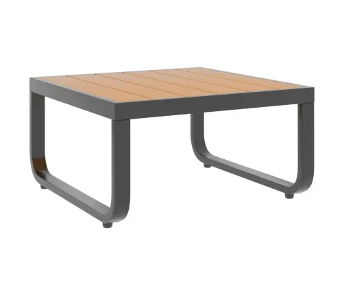 5-Daļīgs Dārza Mēbeļu Komplekts Ar Matračiem, Alumīnijs, Wpc Vidaxl