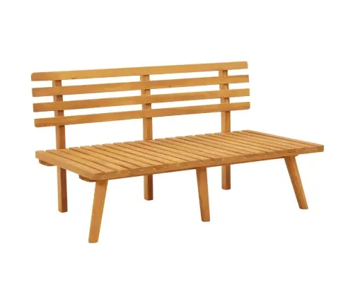 Sodo Suoliukas Su Pagalvėlėmis, 115cm Akacijos Masyvas