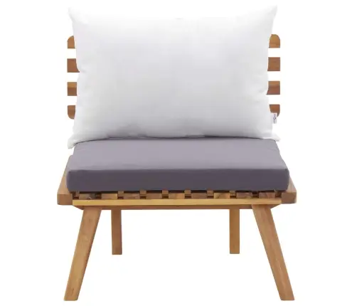 4-Osaline Aiadiivanikomplekt Patjadega, Akaatsiapuit