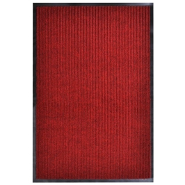 Durvju Paklājs, Sarkans, 117X220 Cm, Pvc Vidaxl