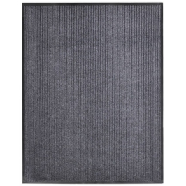 Durvju Paklājs, Pelēks, 117X220 Cm, Pvc Vidaxl