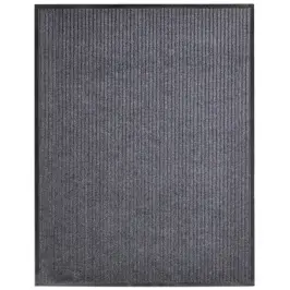 Durvju Paklājs, Pelēks, 117X220 Cm, Pvc Vidaxl