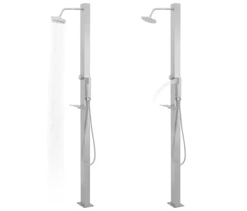 Dārza Duša, Nerūsējošs Tērauds, Taisna Forma Vidaxl