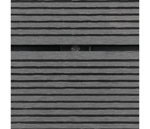 Āra Dušas Pamatne, Pelēka, 110X62 Cm, Wpc, Nerūsējošs Tērauds Vidaxl